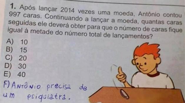 As respostas mais criativas você já viu em provas de escolas-0